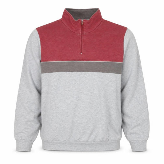 Damart Mens Grey Polyester Pullover Sweatshirt Size L