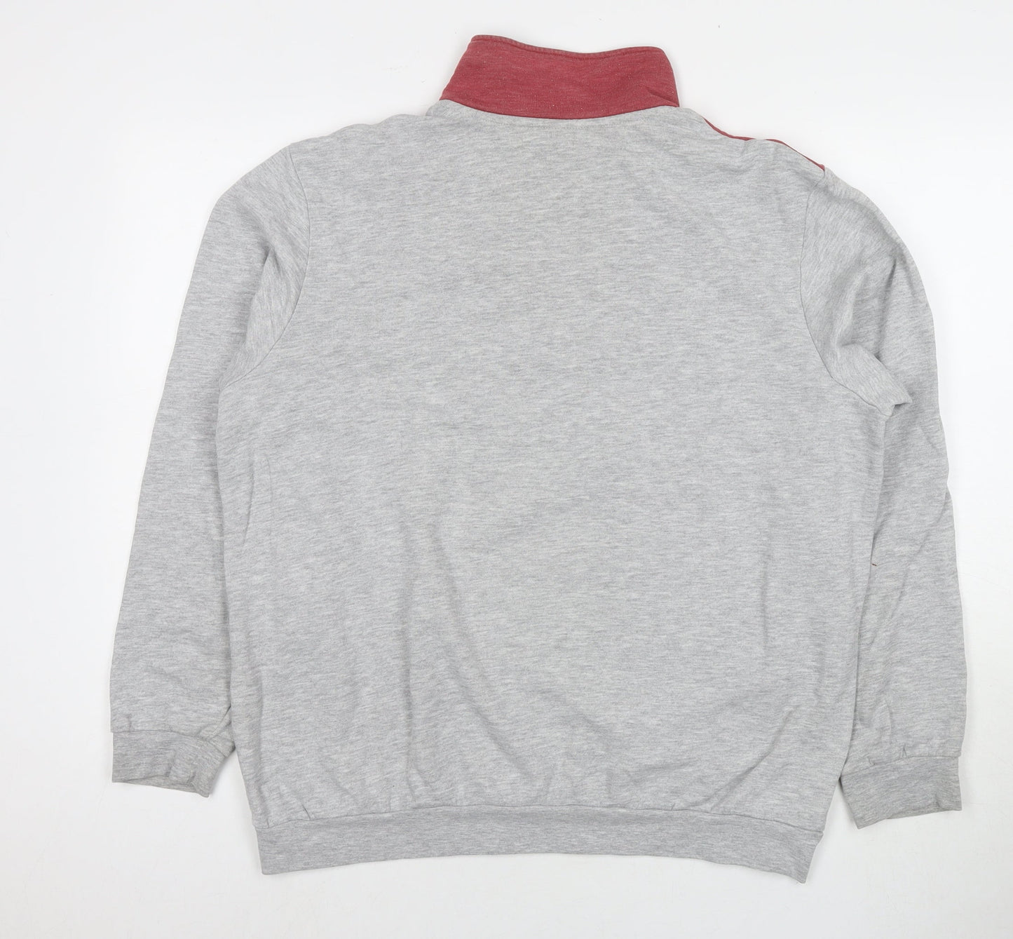 Damart Mens Grey Polyester Pullover Sweatshirt Size L
