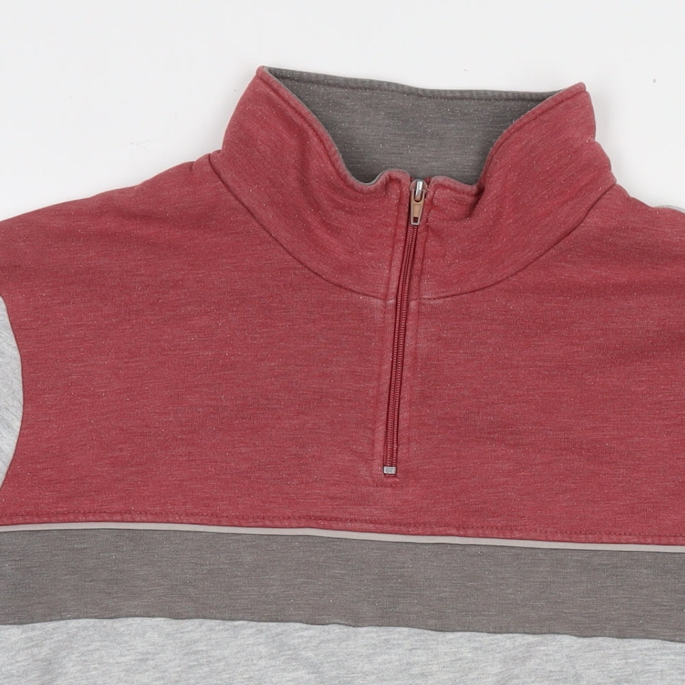 Damart Mens Grey Polyester Pullover Sweatshirt Size L