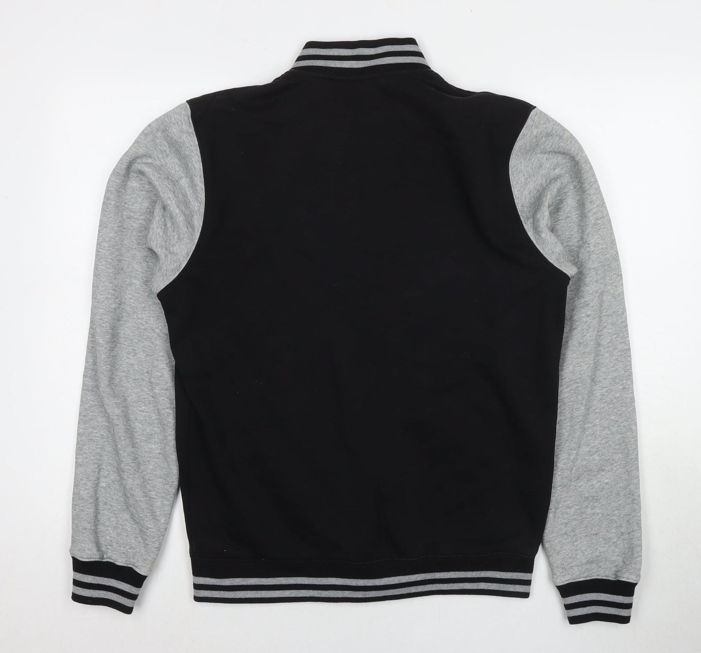 Impericon Mens Black Varsity Jacket Jacket Size M Snap