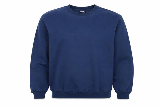 Foot Locker Mens Blue Cotton Pullover Hoodie Size M