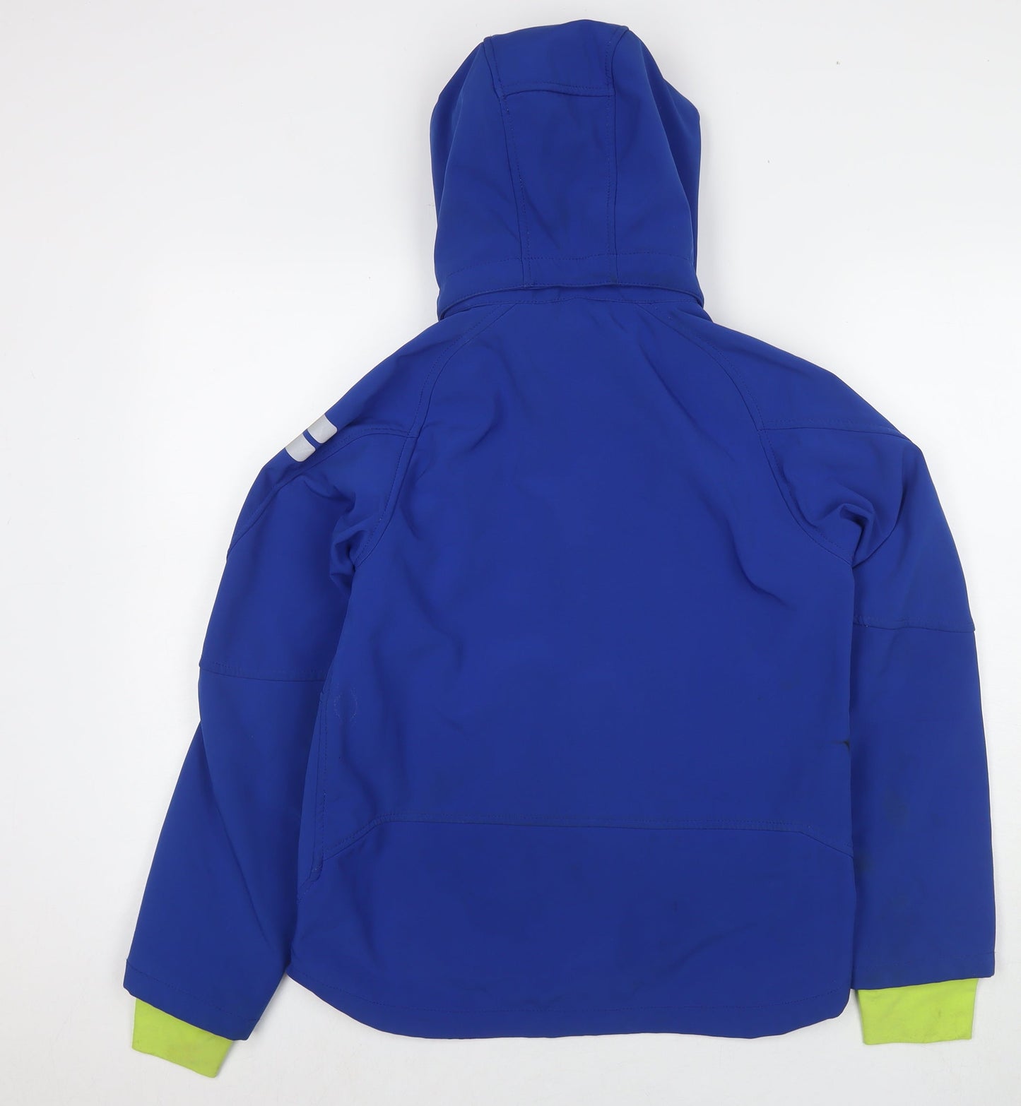 H&M Boys Blue Jacket Size 12-13 Years Zip