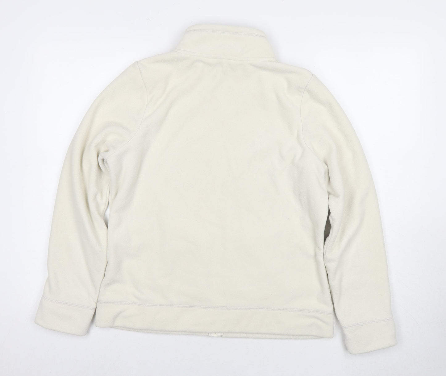 BHS Womens White Jacket Size 12 Zip