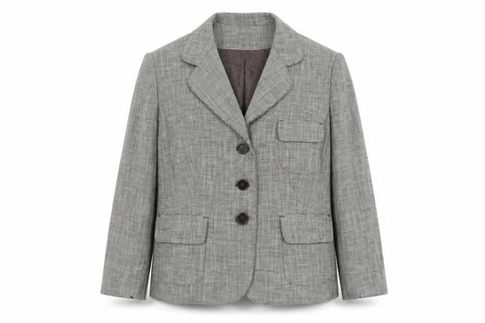 Next Womens Grey Jacket Blazer Size 16 Button