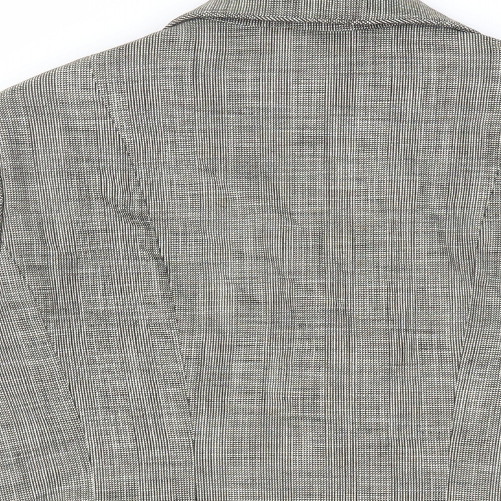 NEXT Womens Grey Jacket Blazer Size 16 Button