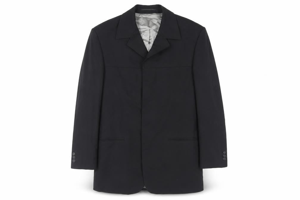 Jonathan Adams Mens Black Polyester Jacket Suit Jacket Size 38 Regular