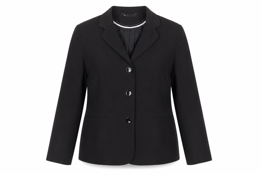 BHS Womens Black Jacket Blazer Size 16 Button