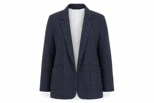 Zara Womens Blue Jacket Blazer Size S - Open
