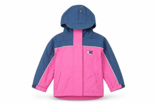 Hush Baby Girls Pink Rain Coat Coat Size 4 Years Zip - Hooded