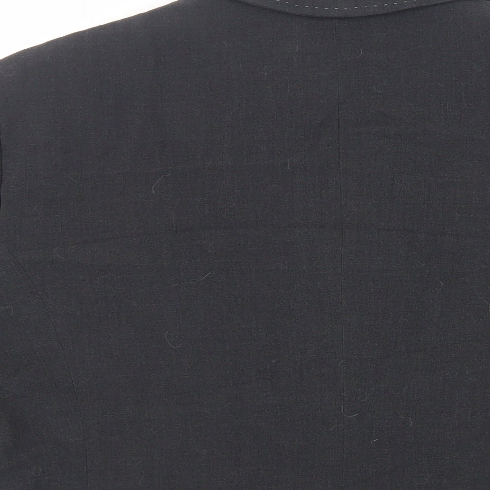 Marks and Spencer Womens Grey Jacket Blazer Size 18 Button