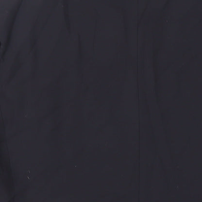 BHS Mens Black Polyester Jacket Suit Jacket Size 44 Regular