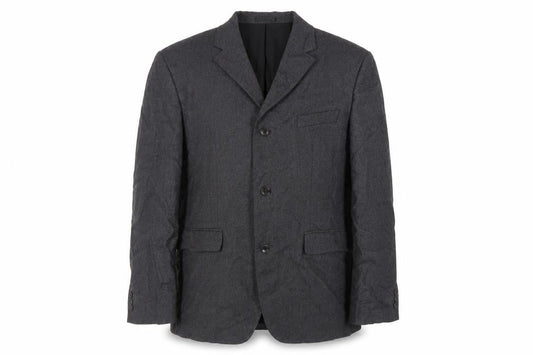 French Connection Mens Grey Wool Jacket Blazer Size 42 Regular