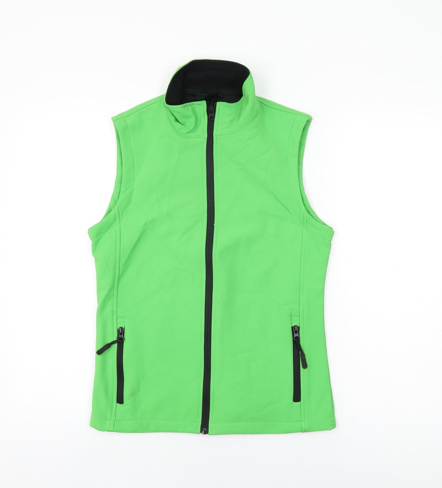 Result Core Womens Green Gilet Jacket Size XS Zip