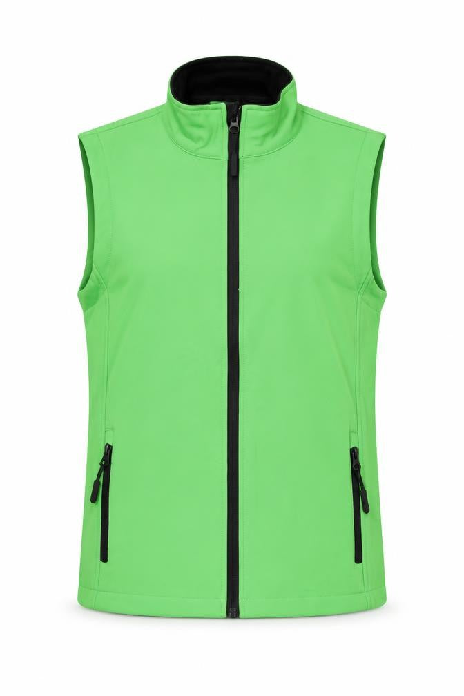 Result Core Womens Green Gilet Jacket Size XS Zip