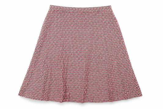 Marks and Spencer Womens Multicoloured Geometric Polyester A-Line Skirt Size 22