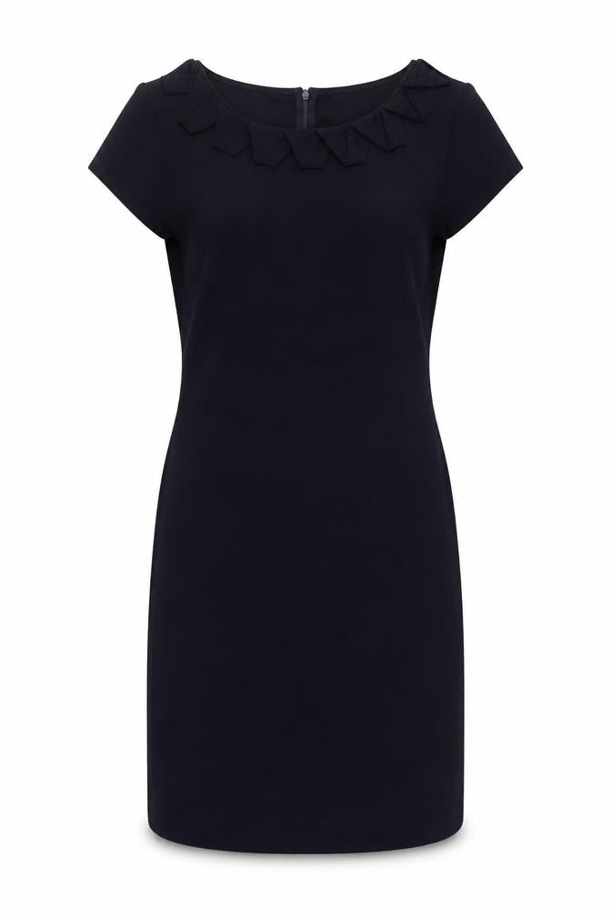 Marks & Spencer Womens Blue Polyester A-Line Size 14 Round Neck Pullover