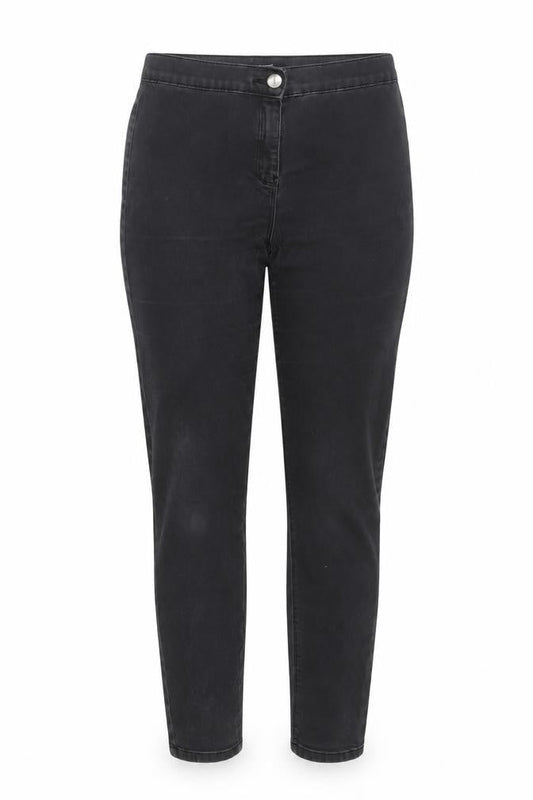 George Womens Grey Cotton Skinny Jeans Size 12 L28 in Regular Zip