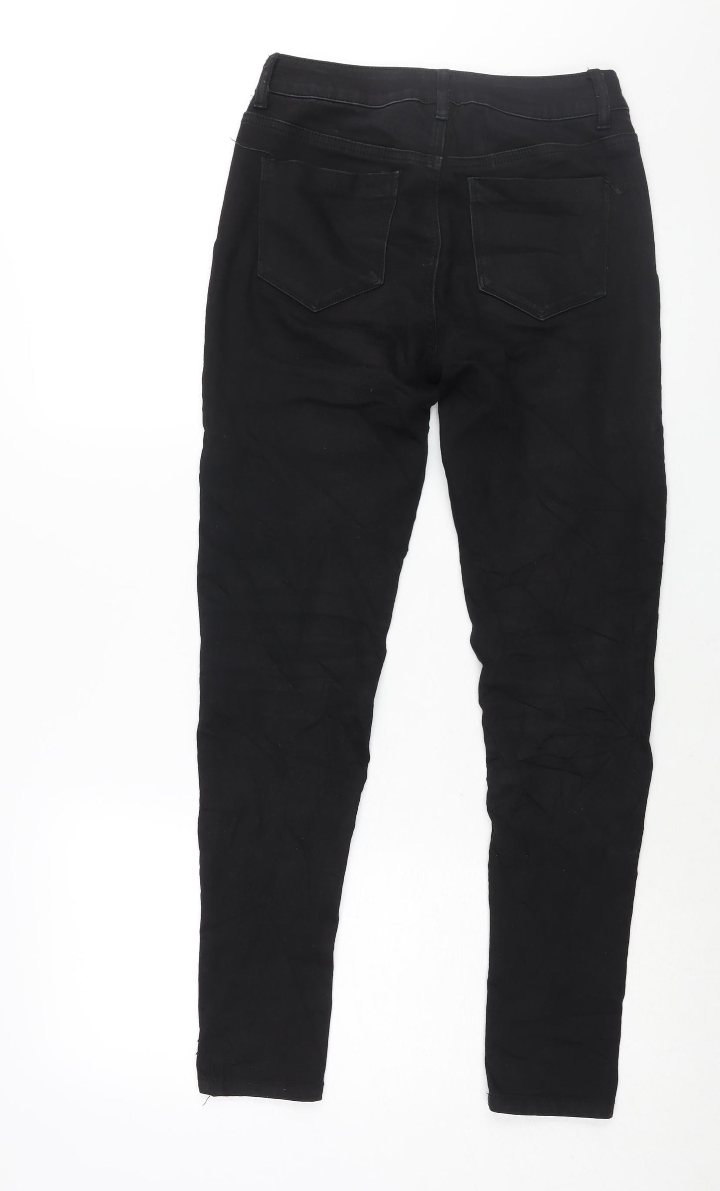 Max Jeans Womens Black Cotton Skinny Jeans Size 28 in L28 in Regular Zip