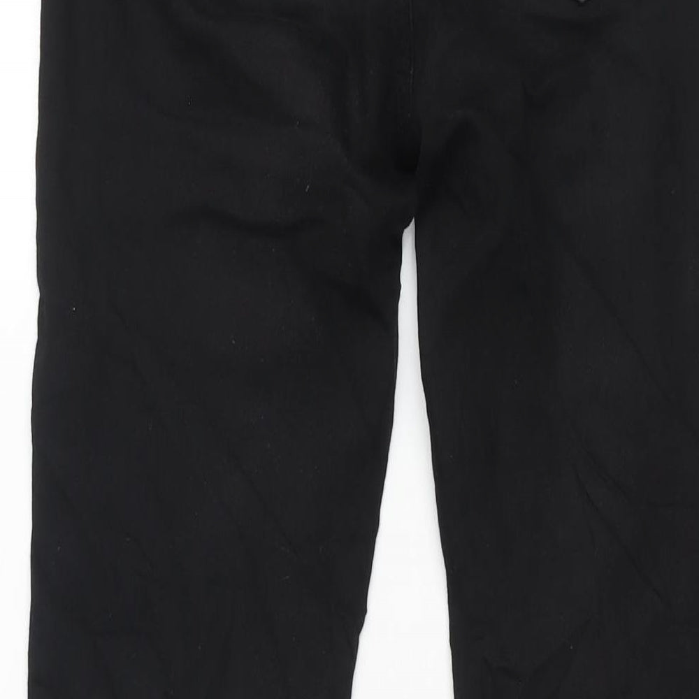 Max Jeans Womens Black Cotton Skinny Jeans Size 28 in L28 in Regular Zip