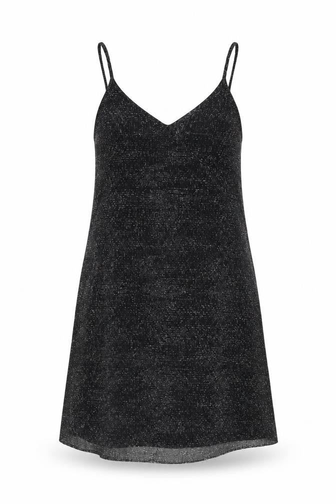 Pimkie Womens Black Polyester Shift Size S V-Neck Pullover