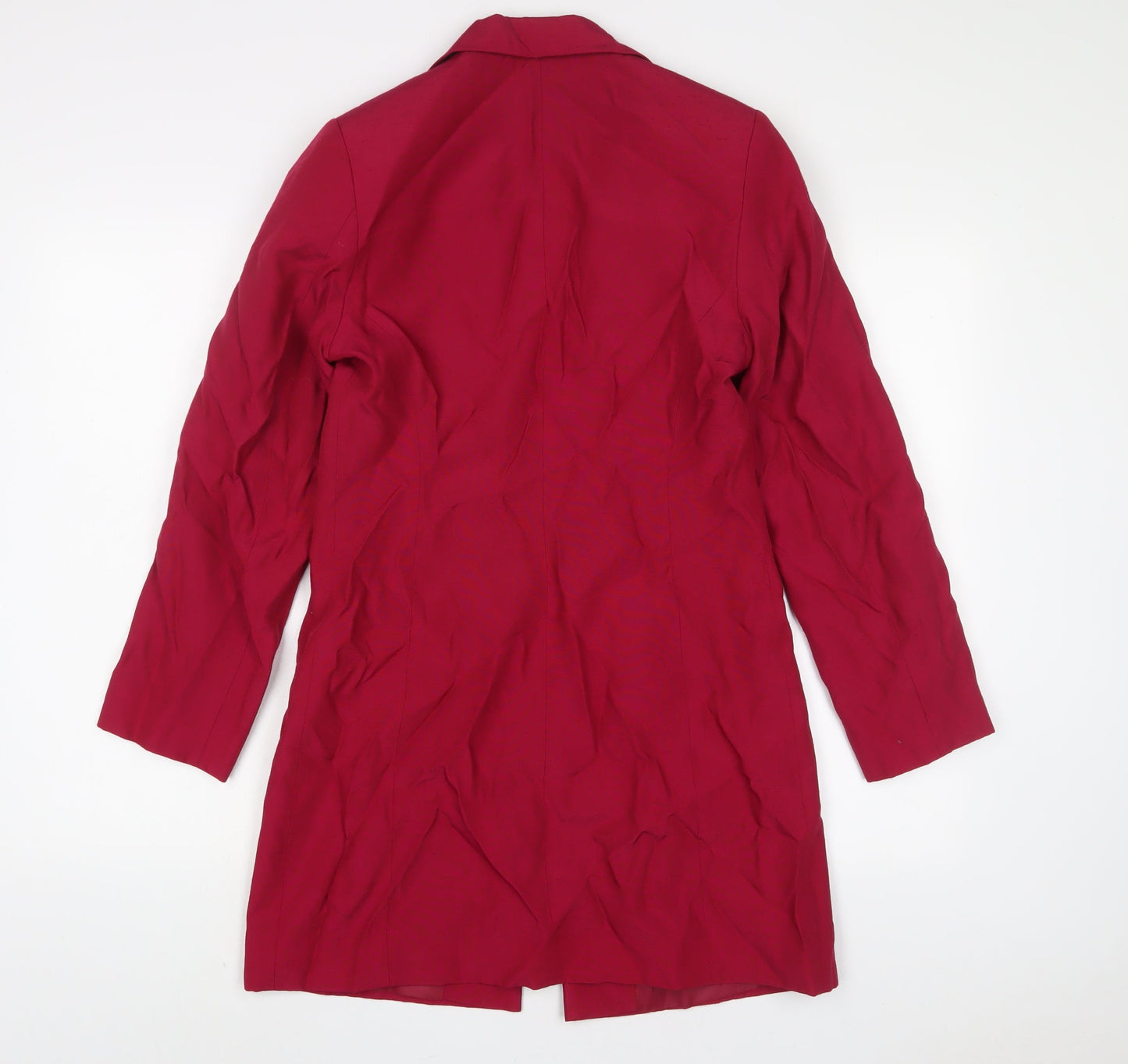 Dorothy Perkins Womens Pink Jacket Blazer Size 10 Hook & Eye