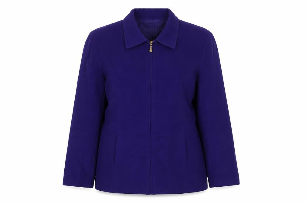 Norton McNaughton Womens Purple Jacket Size 8 Zip