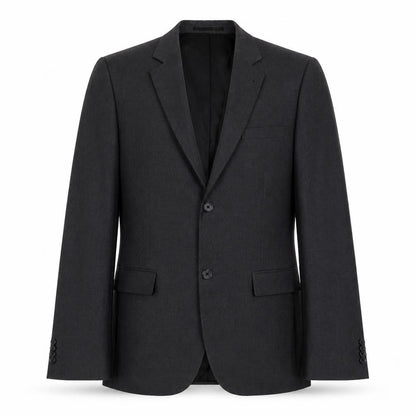 Frederick Anderson Copenhagen Mens Grey Polyester Jacket Suit Jacket Size 38 Regular