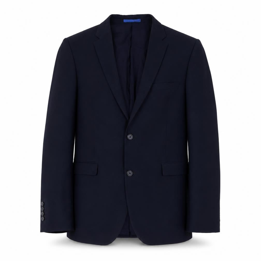 OneSixFive Mens Blue Polyester Jacket Suit Jacket Size 40 Regular