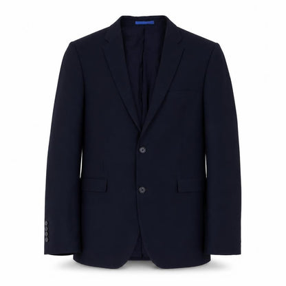 ONESIX5IVE Mens Blue Polyester Jacket Suit Jacket Size 40 Regular