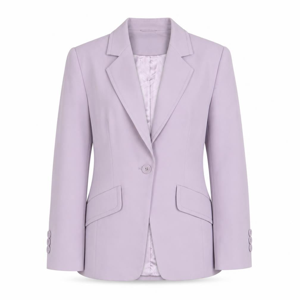 NEXT Womens Purple Jacket Blazer Size 12 Button