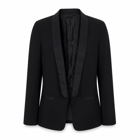 H&M Womens Black Jacket Blazer Size 12 - Open