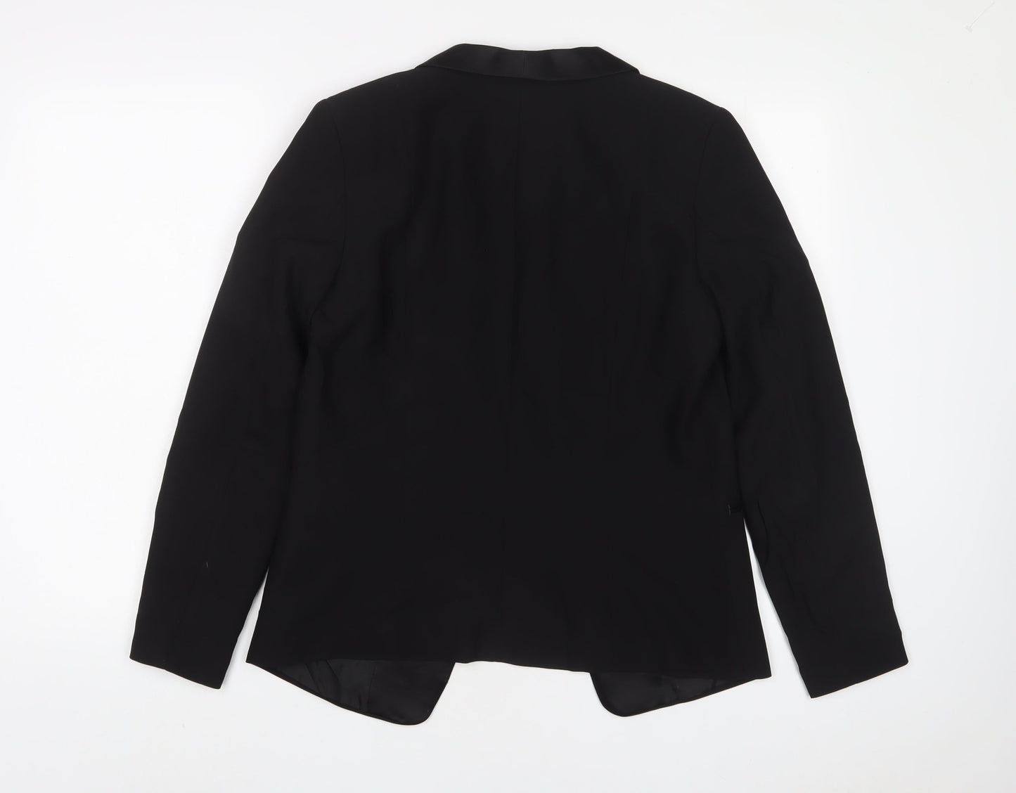 H&M Womens Black Jacket Blazer Size 12 - Open