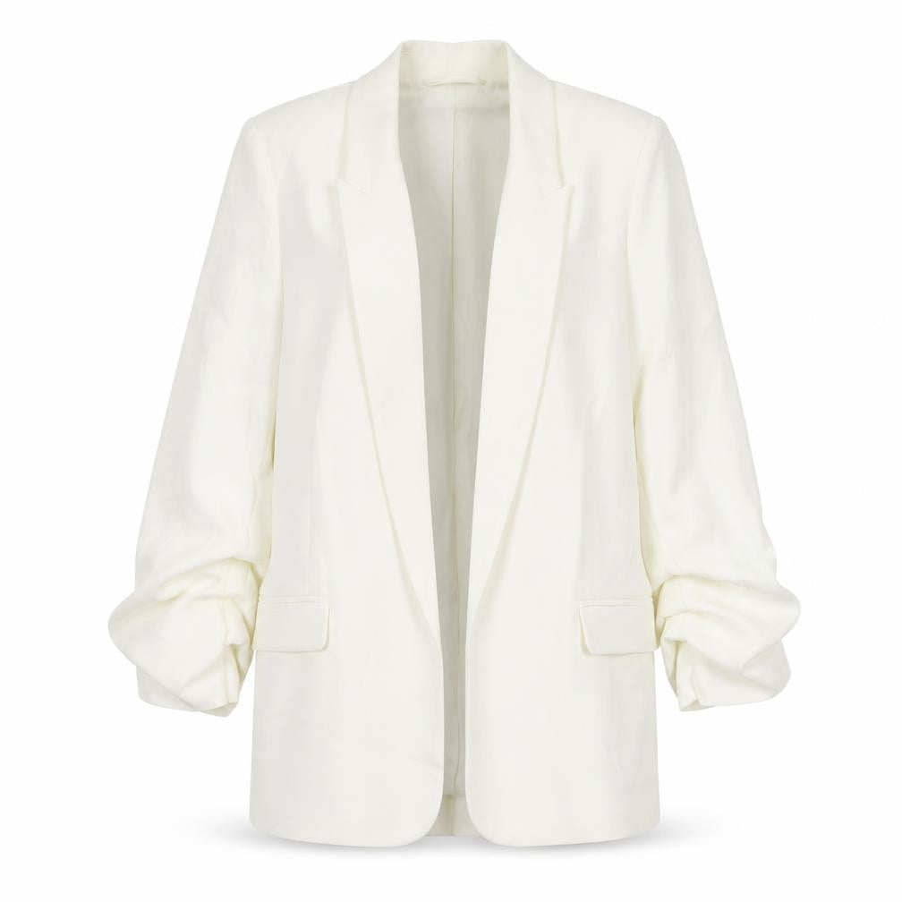 Marks & Spencer Womens White Jacket Blazer Size 10 - Open