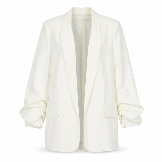 Marks & Spencer Womens White Jacket Blazer Size 10 - Open