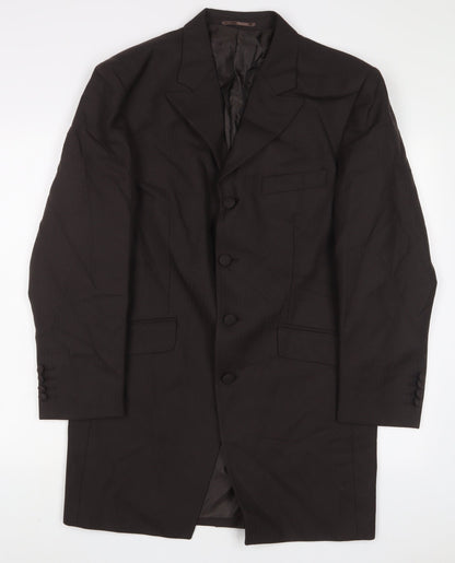 Torre Womens Brown Jacket Blazer Size 10 Button