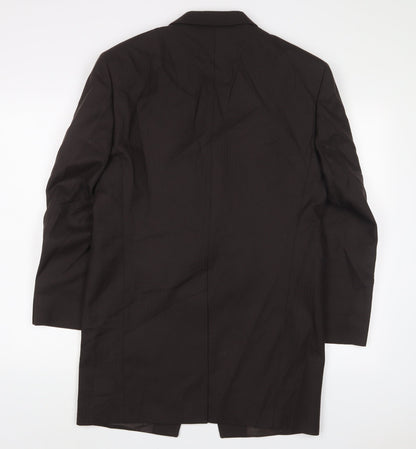 Torre Womens Brown Jacket Blazer Size 10 Button
