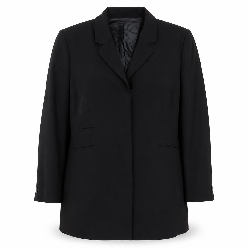 Marks and Spencer Womens Black Jacket Blazer Size 18 Button