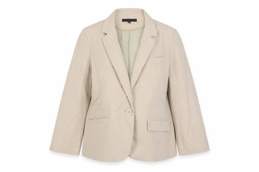ASOS Womens Beige Jacket Blazer Size 10 Button