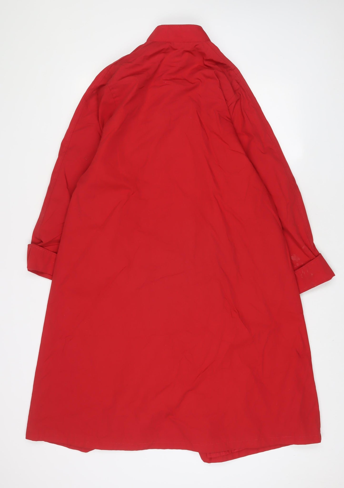 St Michael Womens Red Jacket Size 12 Button