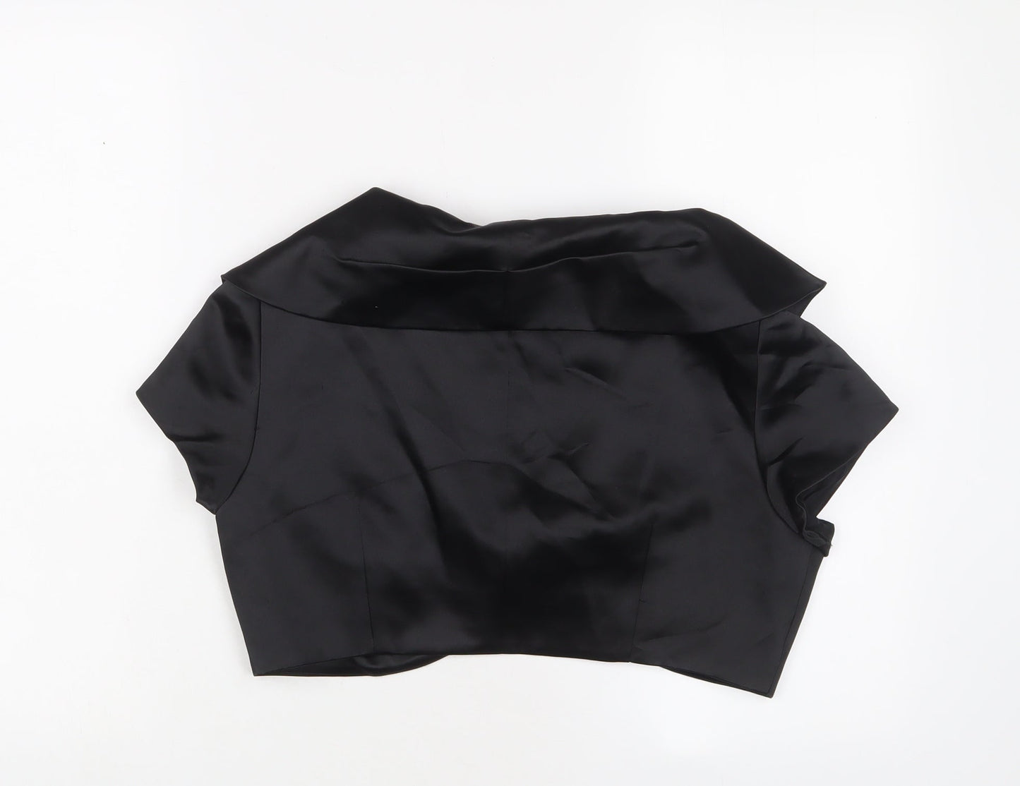JS Boutique Womens Black Jacket Blazer Size M Button