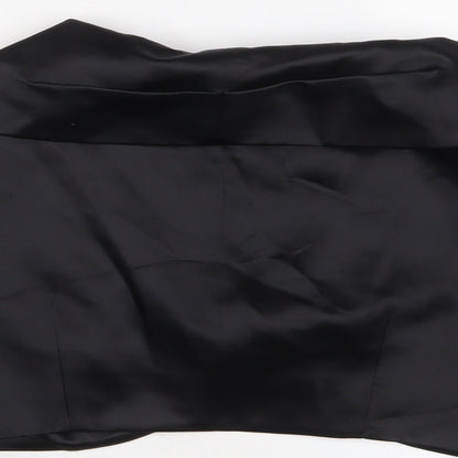 JS Boutique Womens Black Jacket Blazer Size M Button