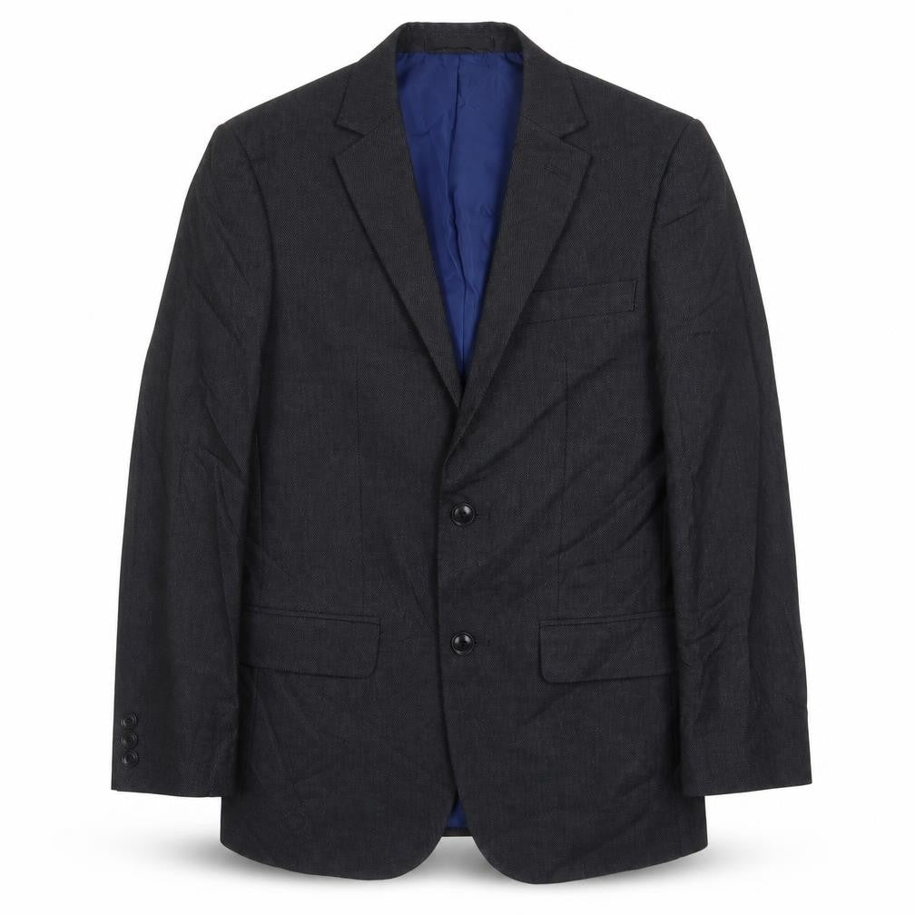 Marks & Spencer Mens Grey Polyester Jacket Suit Jacket Size 34 Regular