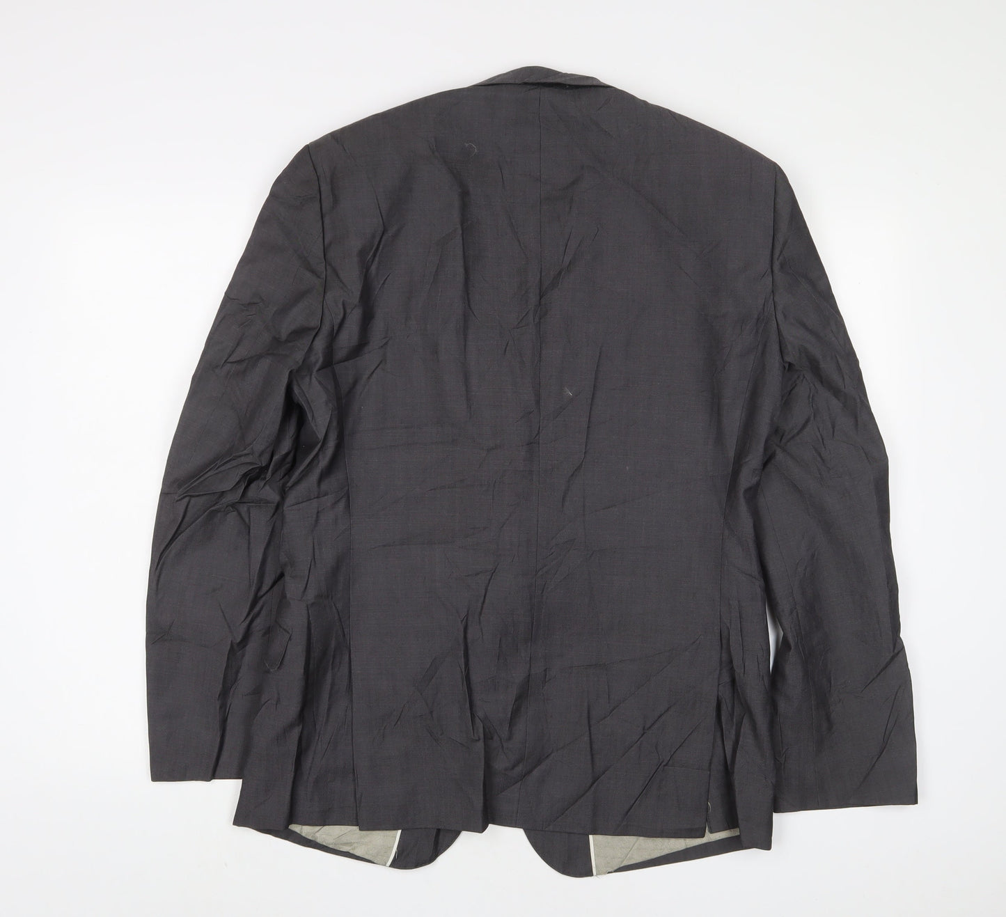 NEXT Mens Grey Wool Jacket Suit Jacket Size 40 Regular
