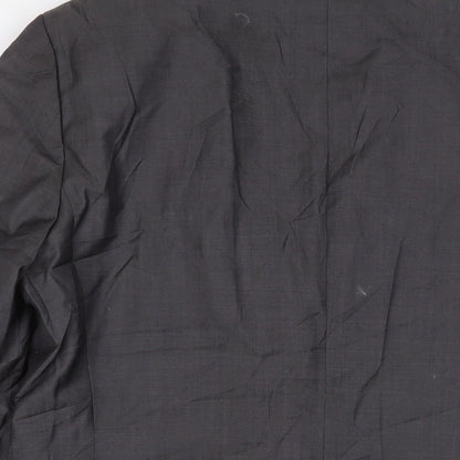 Next Mens Grey Wool Jacket Suit Jacket Size 40 Regular