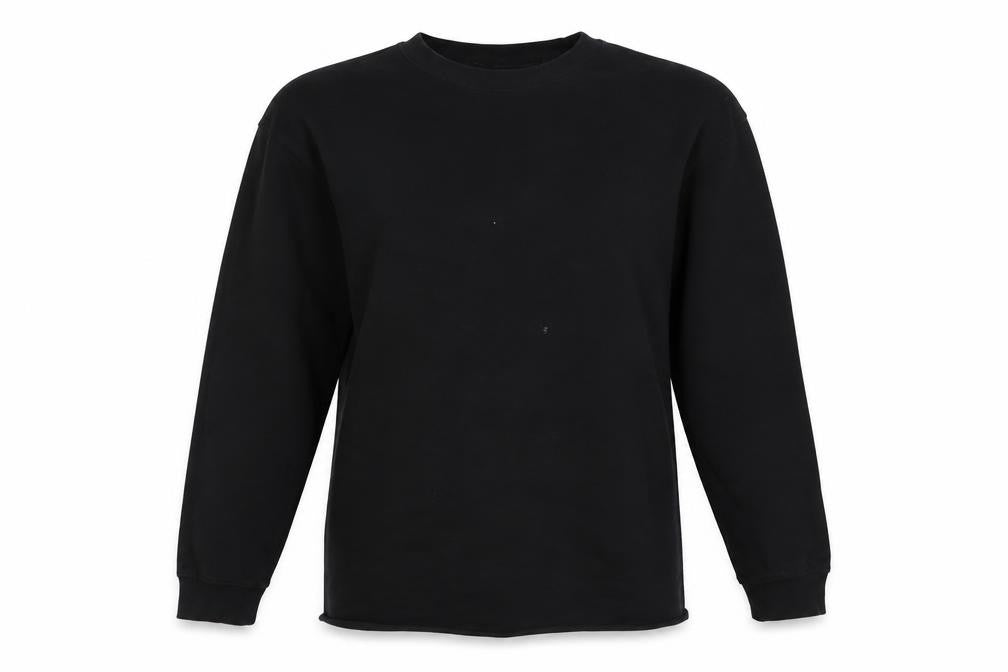 H&M Womens Black Cotton Pullover Sweatshirt Size L Pullover