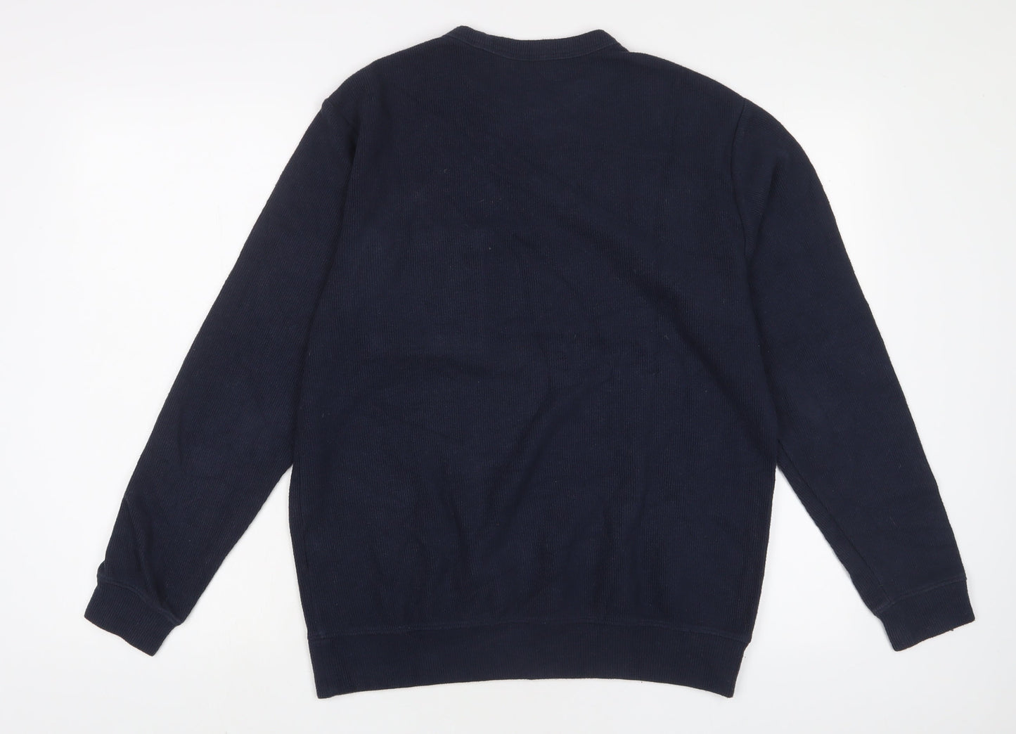 Gap Mens Blue Cotton Pullover Sweatshirt Size S