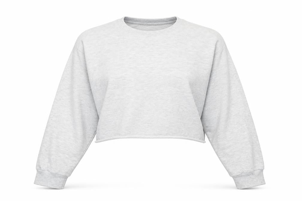PRETTYLITTLETHING Womens Grey Cotton Pullover Sweatshirt Size S Pullover