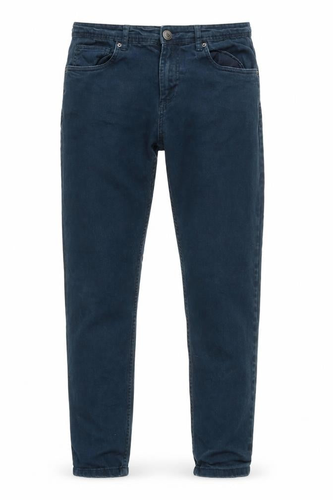 Denim & Co. Mens Blue Cotton Blend Straight Jeans Size 32 in L28 in Regular Zip
