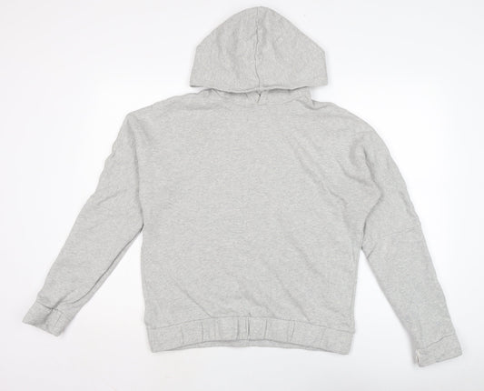 ASOS Mens Grey Cotton Pullover Hoodie Size L