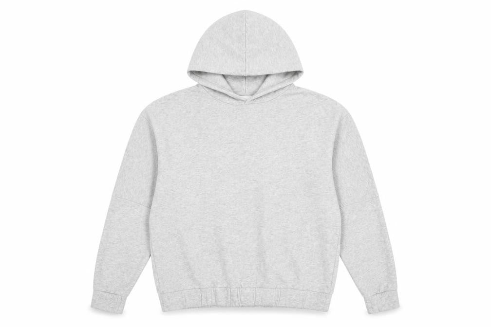ASOS Mens Grey Cotton Pullover Hoodie Size L